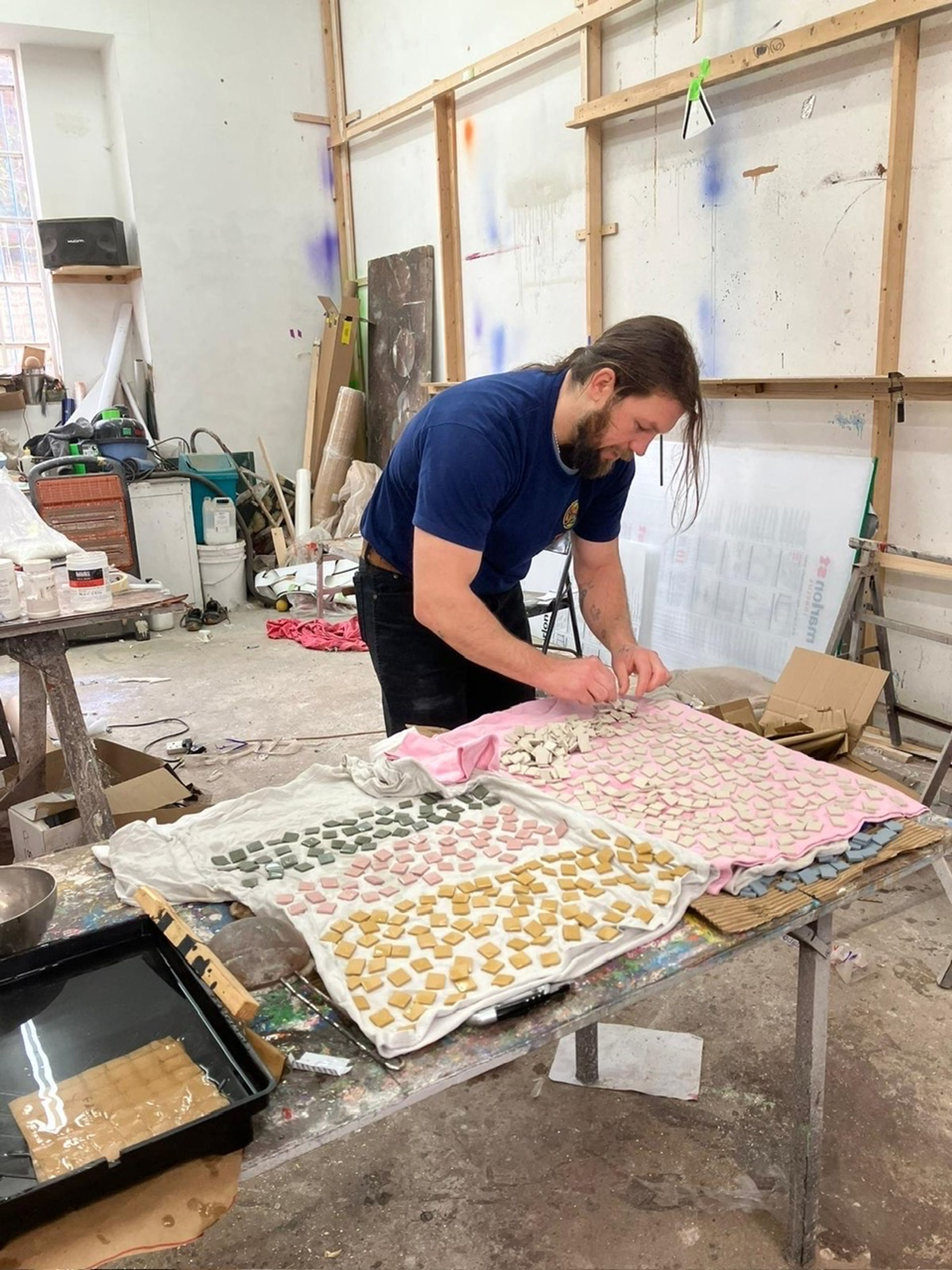 Ruairi working