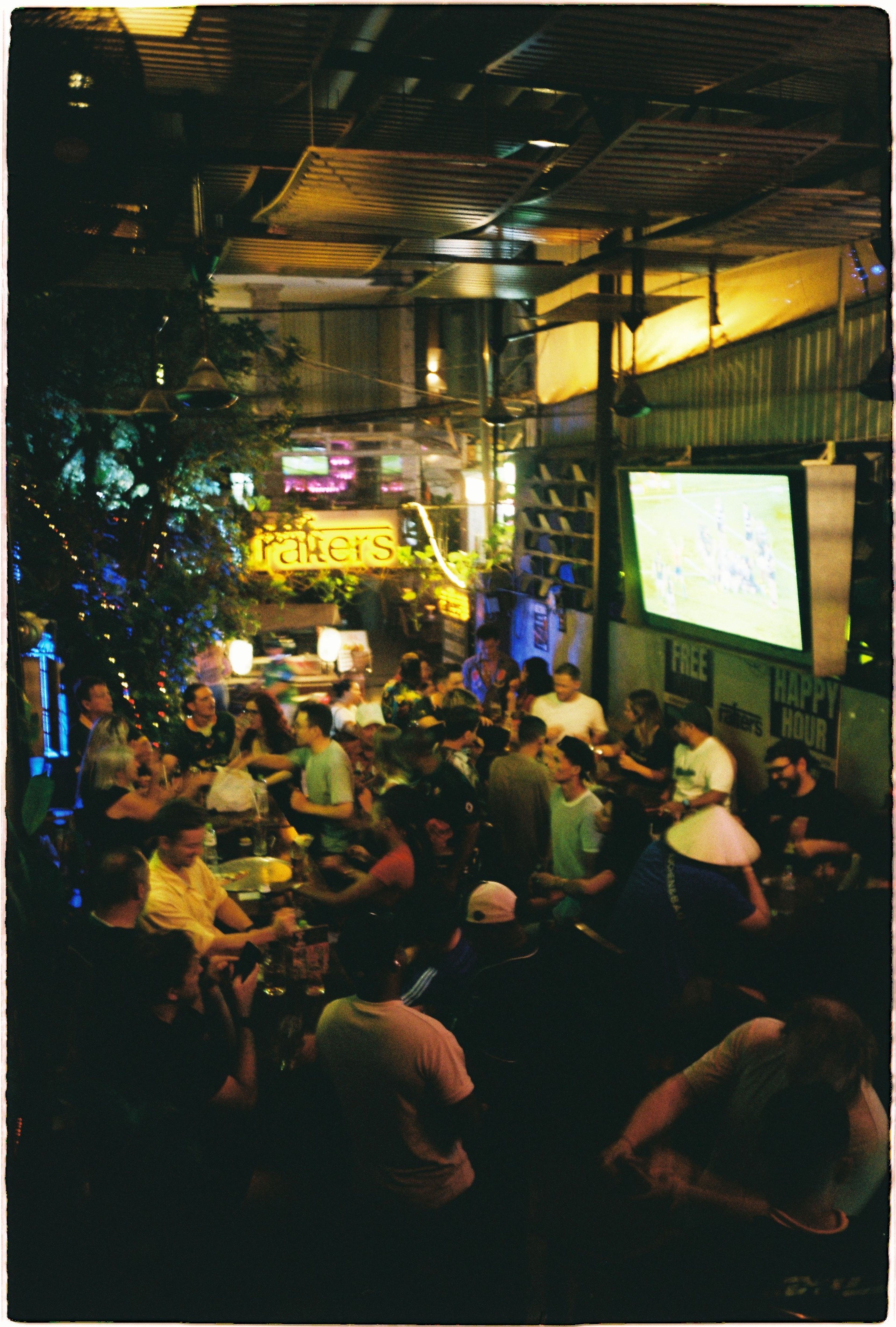 people at a bar