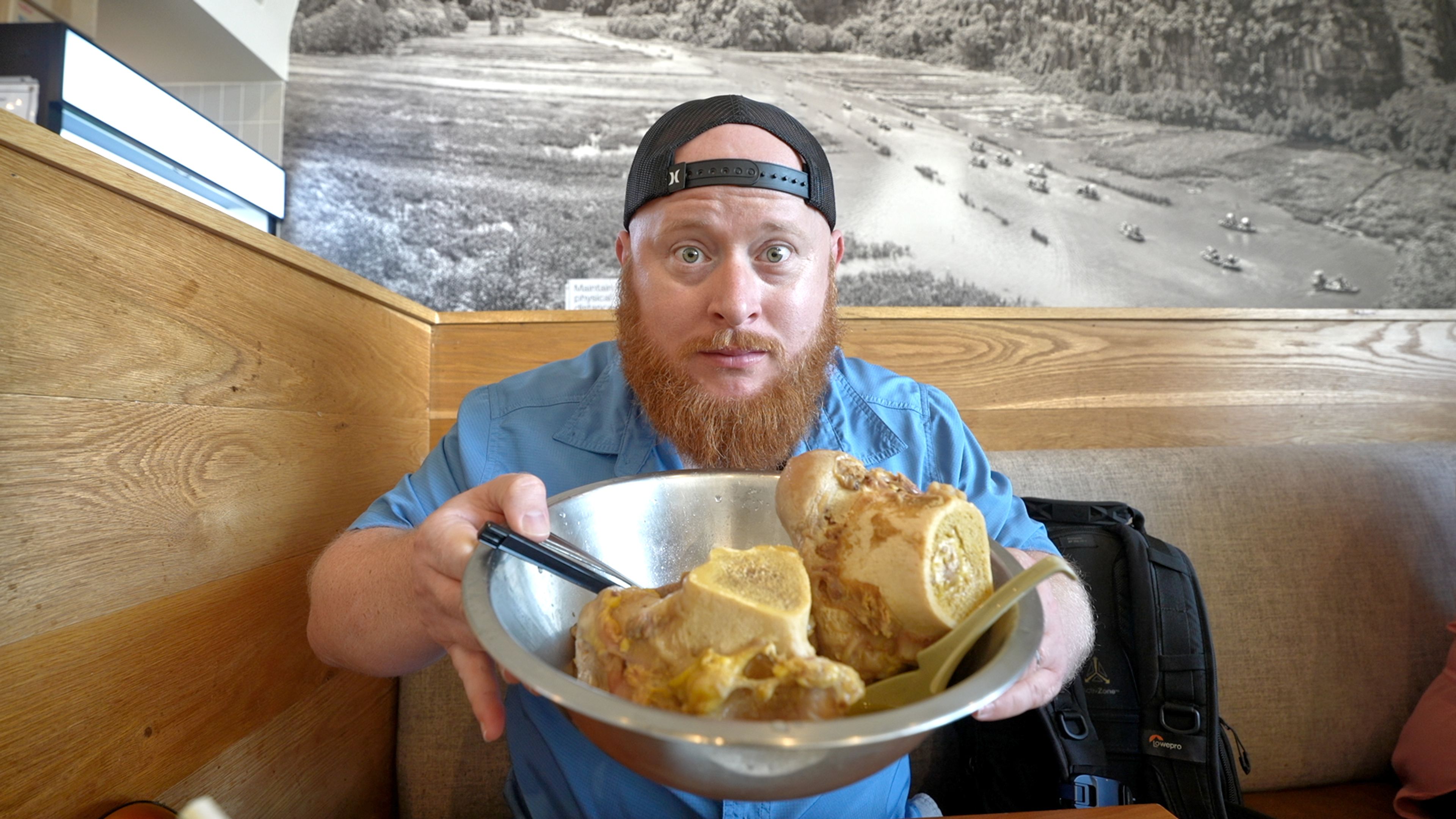 food content creation eating