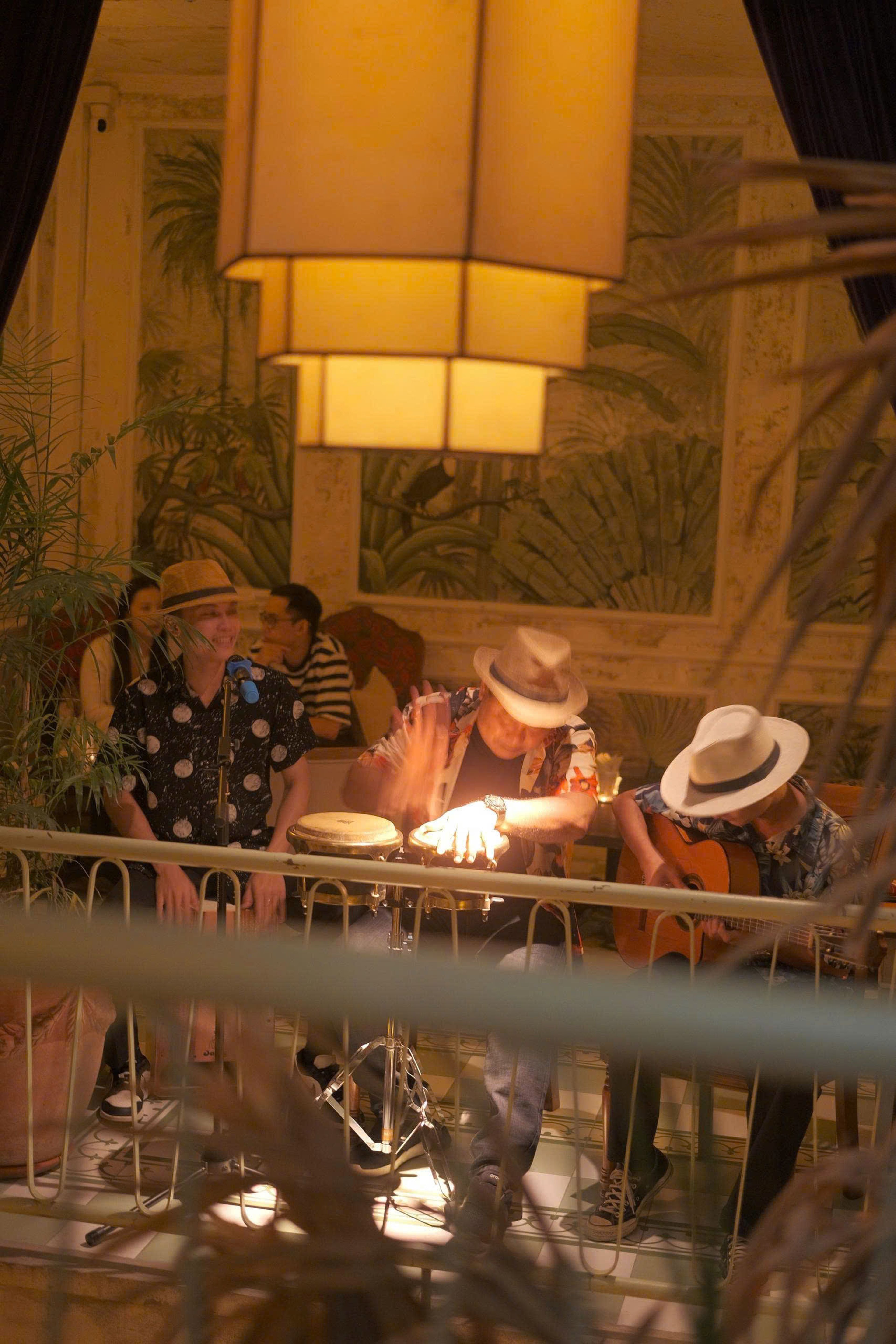 band playing singing cuba vietnam