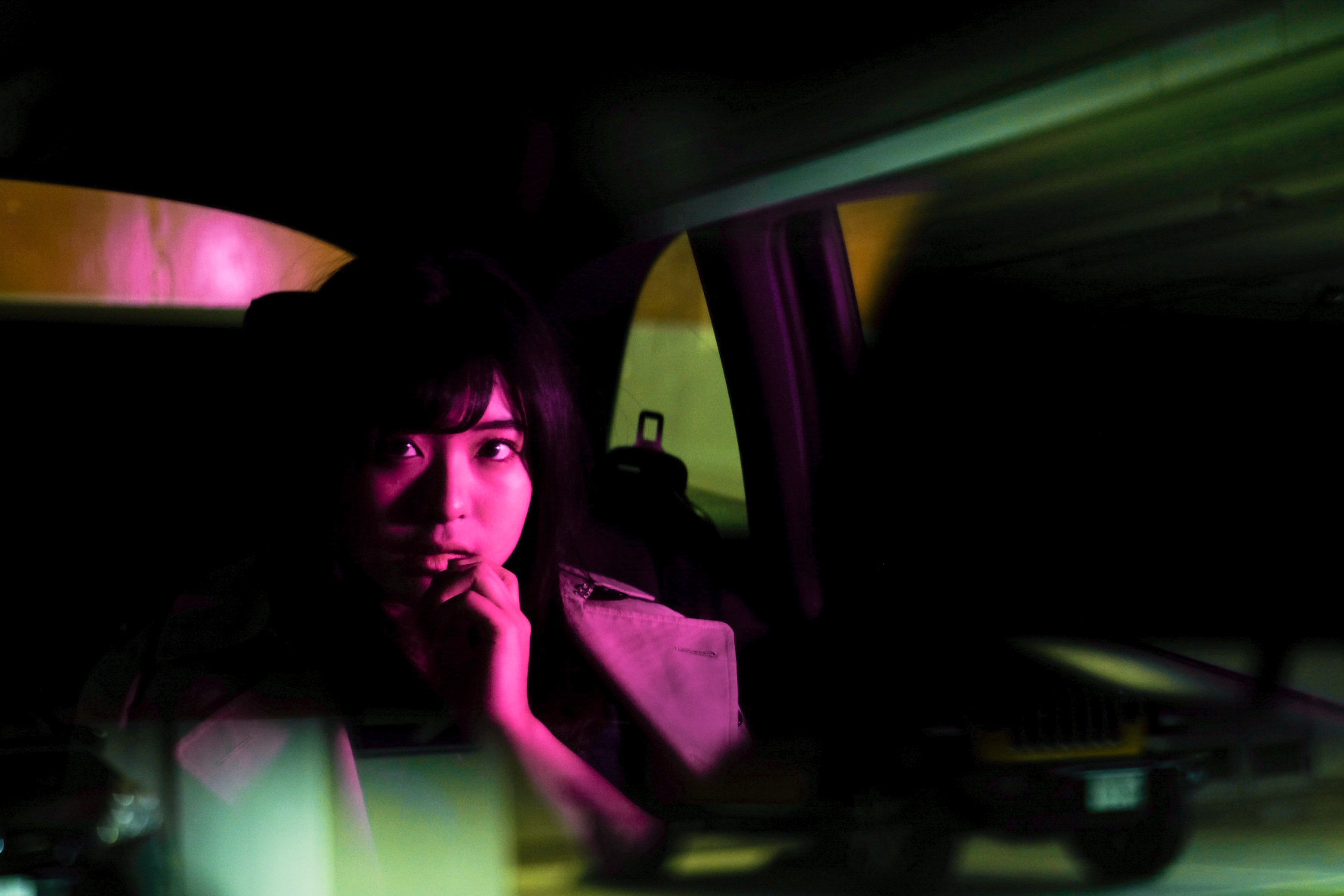 japanese girl car
