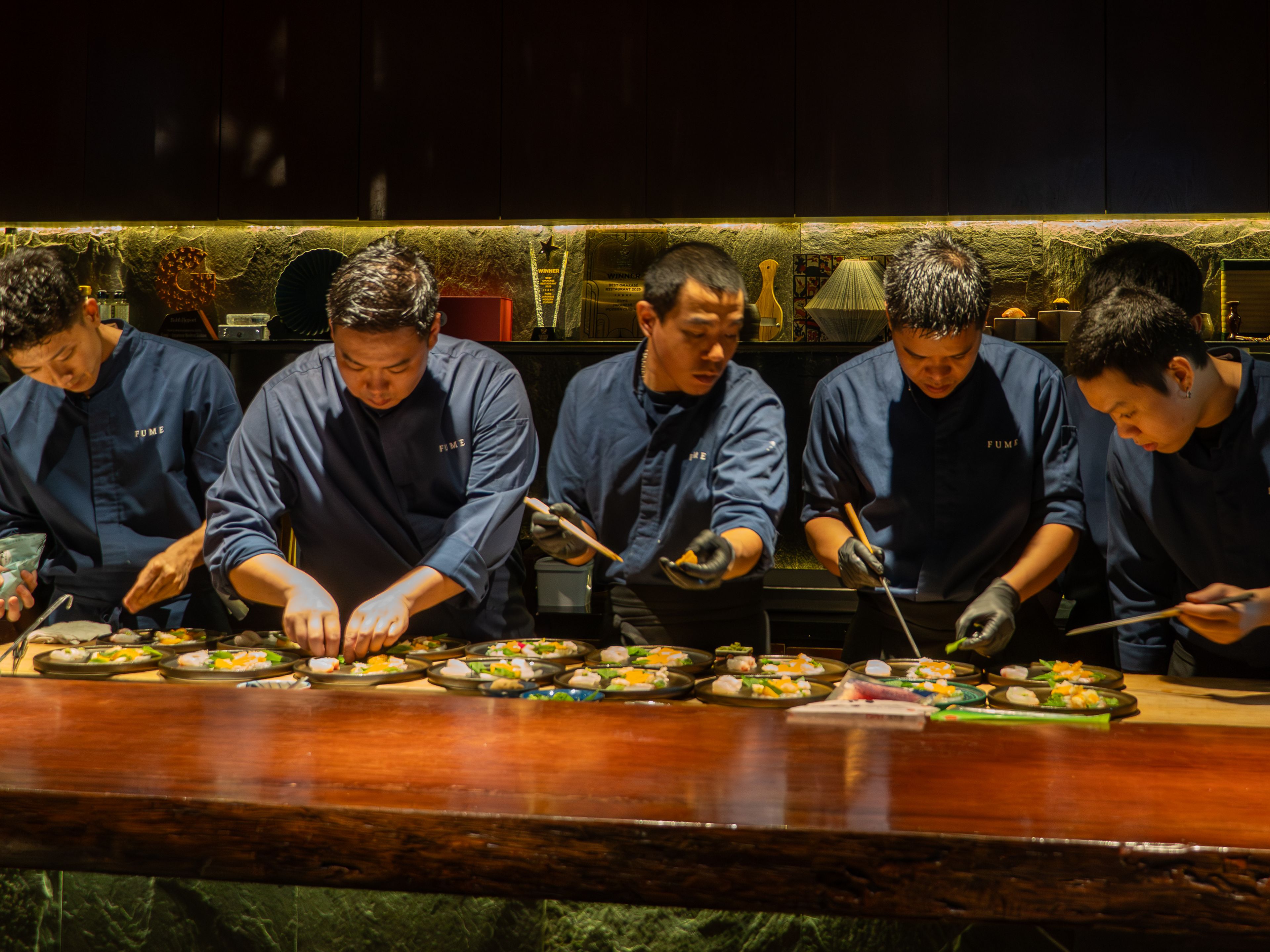 chefs cooking FUME delicious