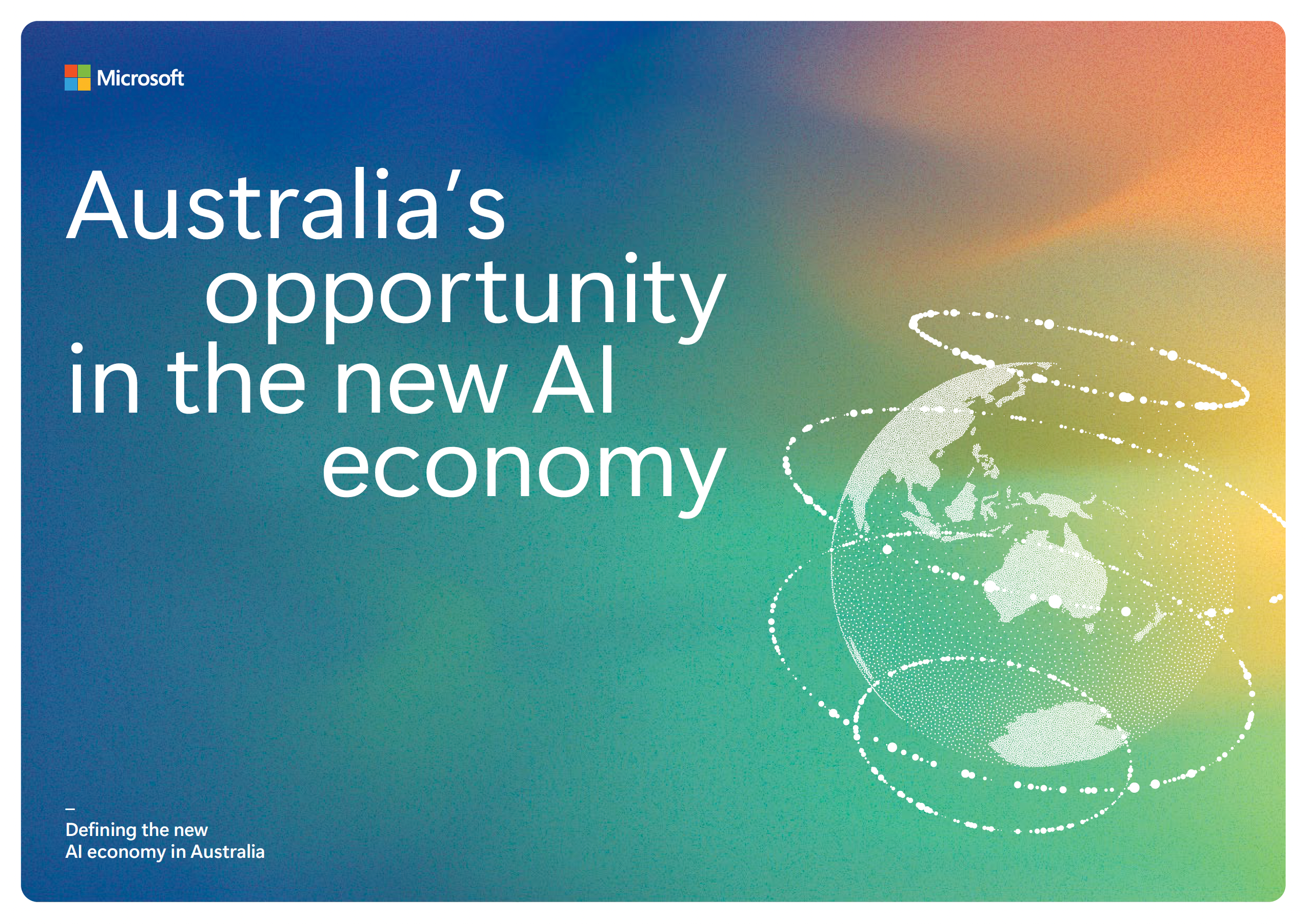Australia’s opportunity in the new AI economy