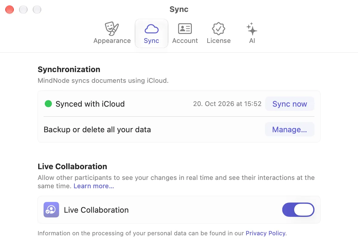 Mac screenshot