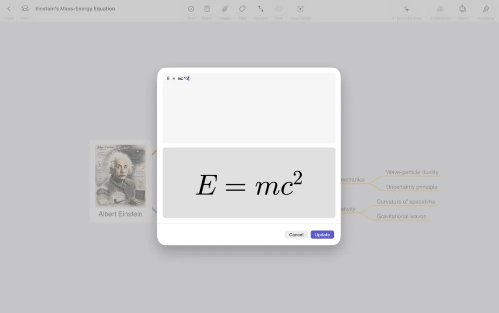 Edit equations