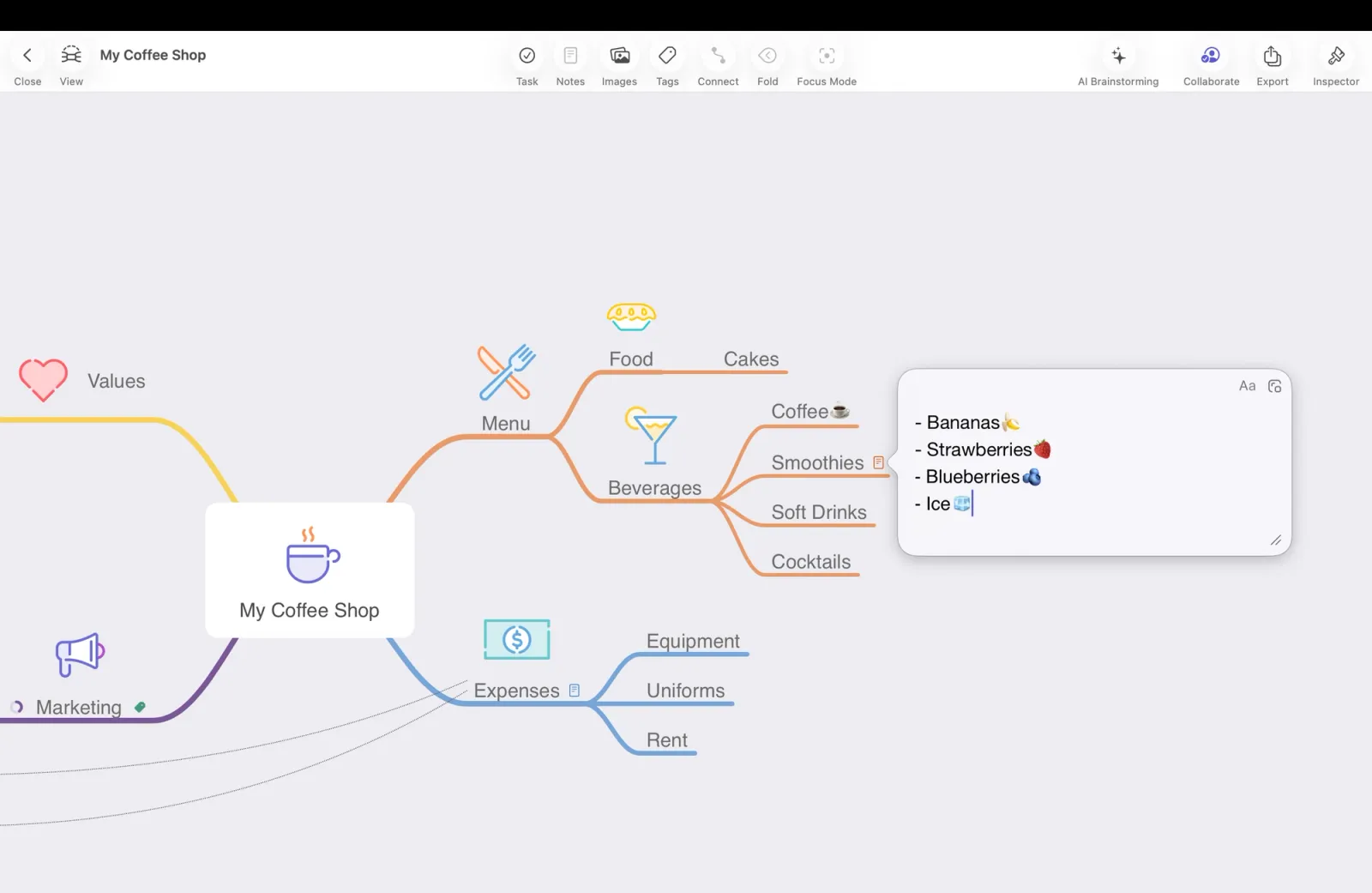 Create Notes on macOS