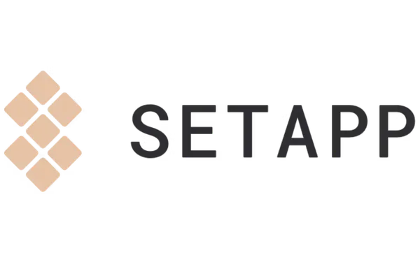 Logo of the Setapp app service.