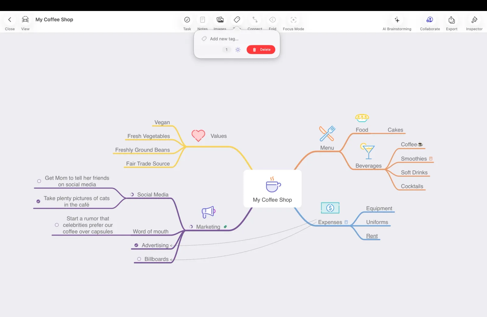 Delete a Tag on macOS