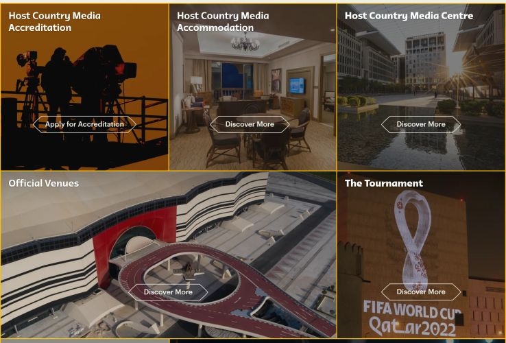Supreme Committee media portal Qatar 2022
