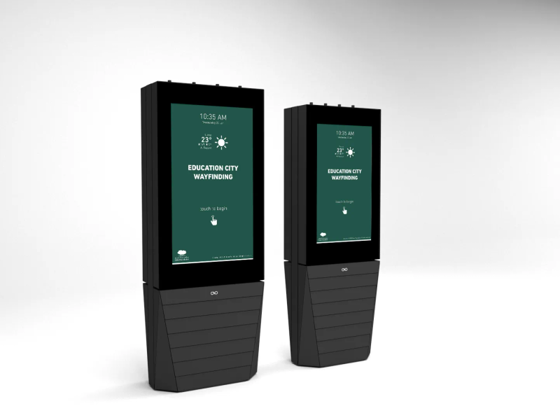 Education City digital wayfinding concept