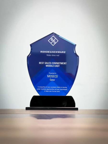 R&S Best Sales Commitment Trophy