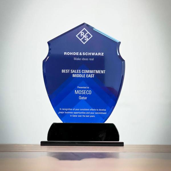R&S Best Sales Commitment Trophy