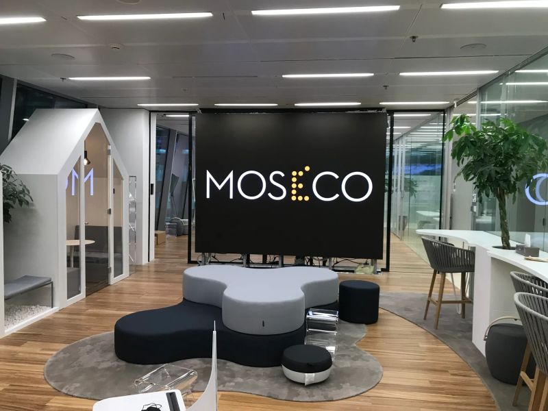Qatar Foundation newsroom video walls