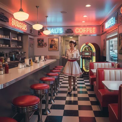 Nano Banana - Retro Diner