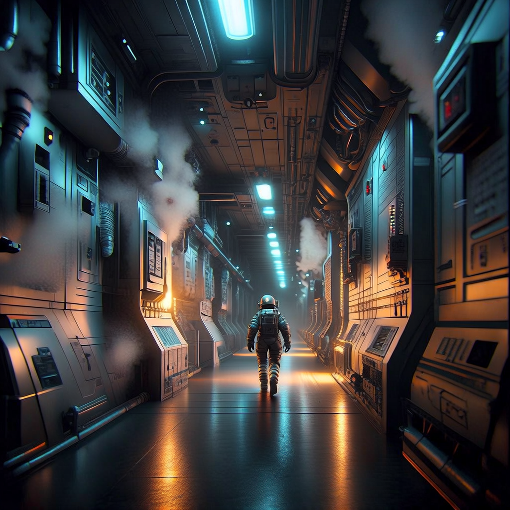 Bria Image 3.2 - Sci-Fi Corridor