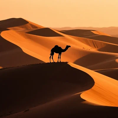 Qwen Image - Desert Dunes