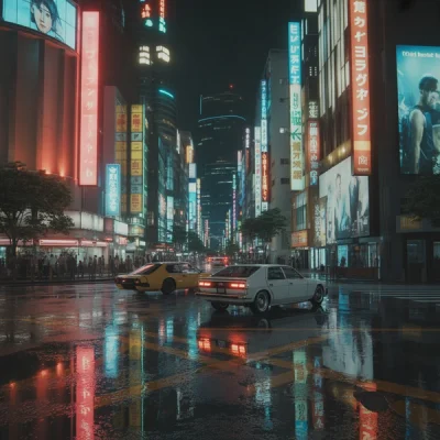 Ideogram v3 Turbo - Cyberpunk City