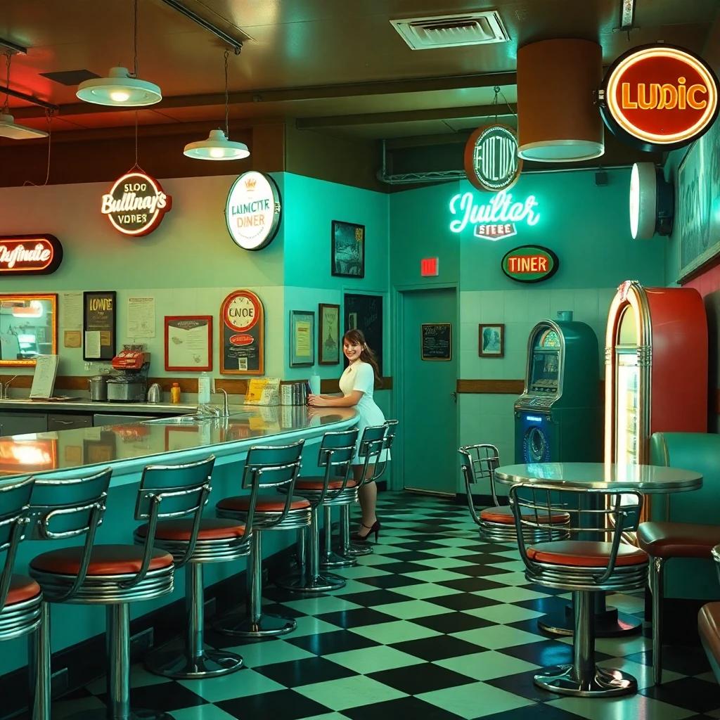 FLUX Schnell - Retro Diner