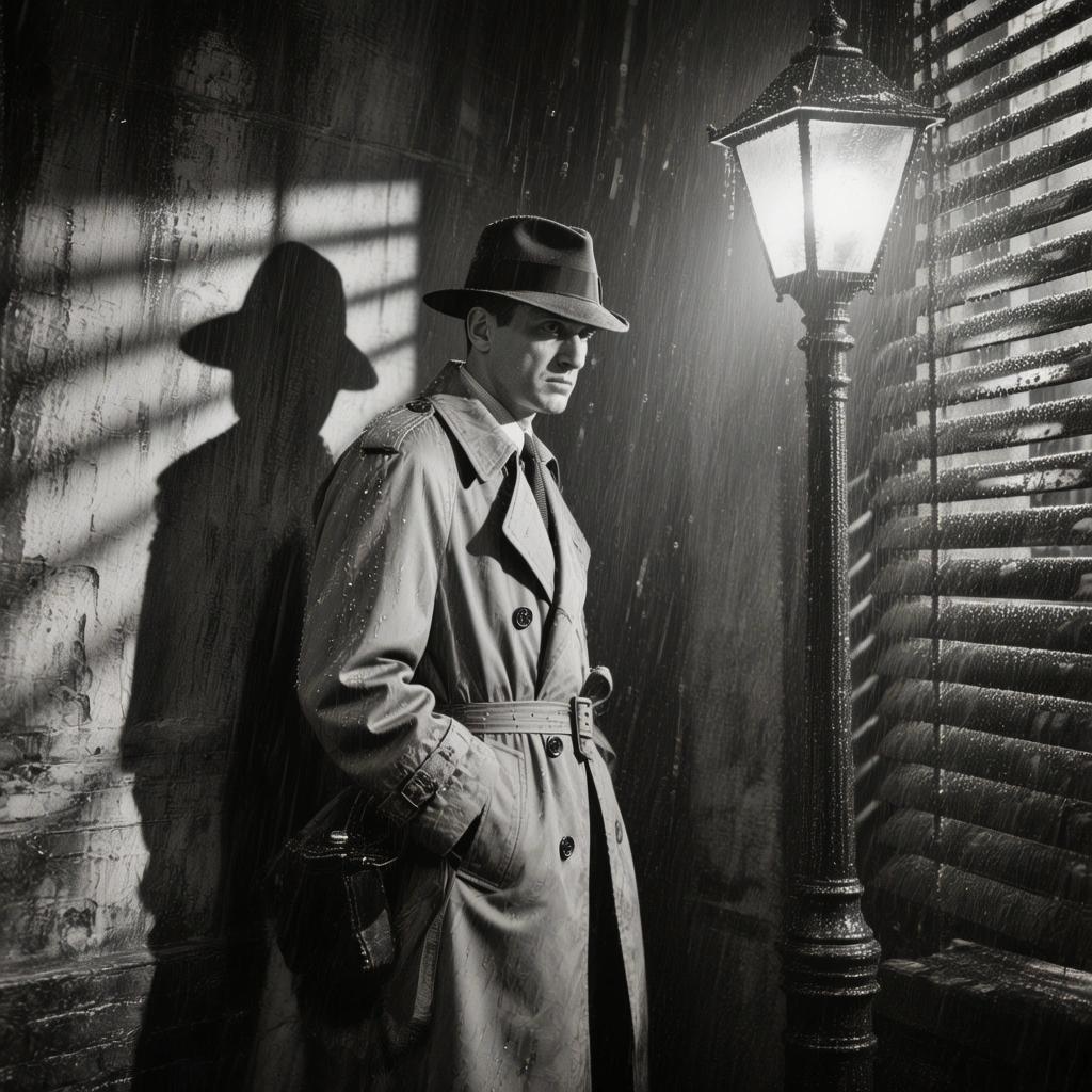 Hunyuan Image 3 - Noir Detective