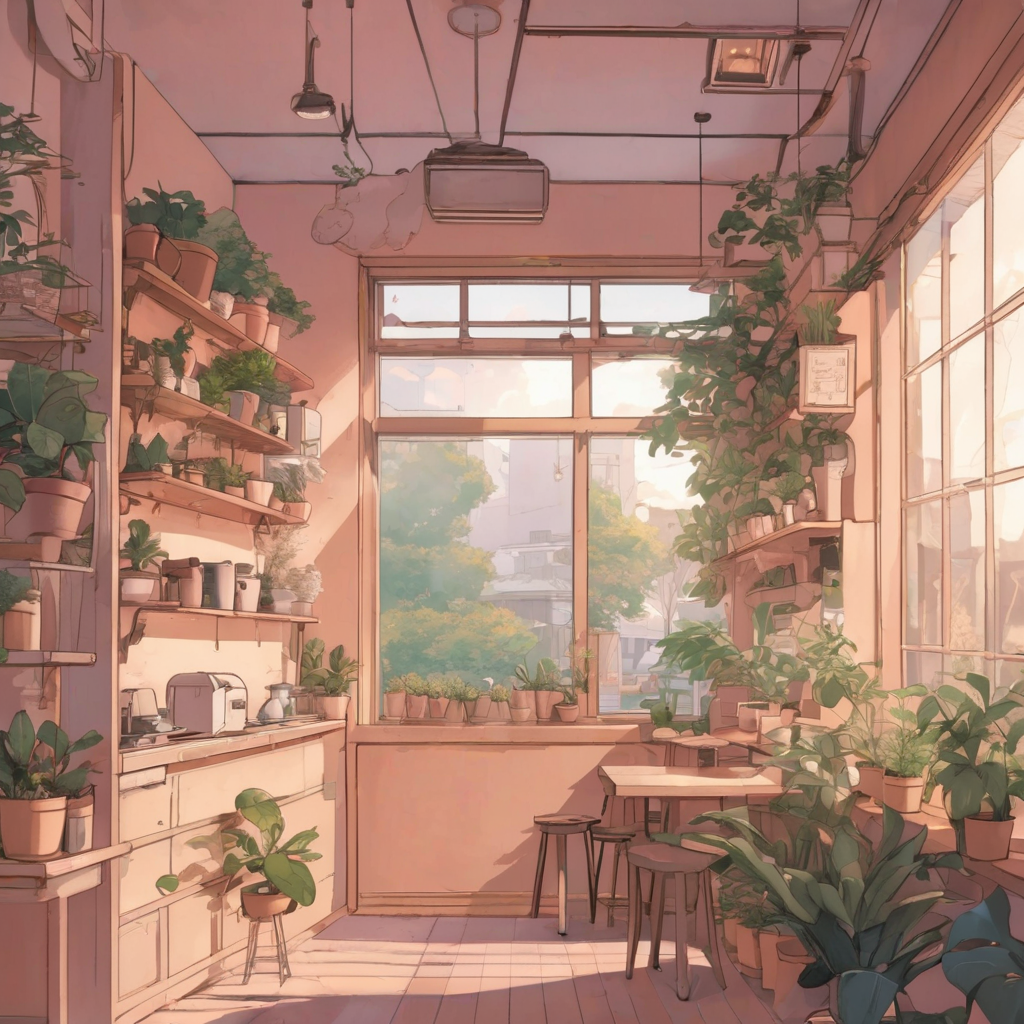 DreamShaper XL Alpha 2 - Cozy Anime Cafe