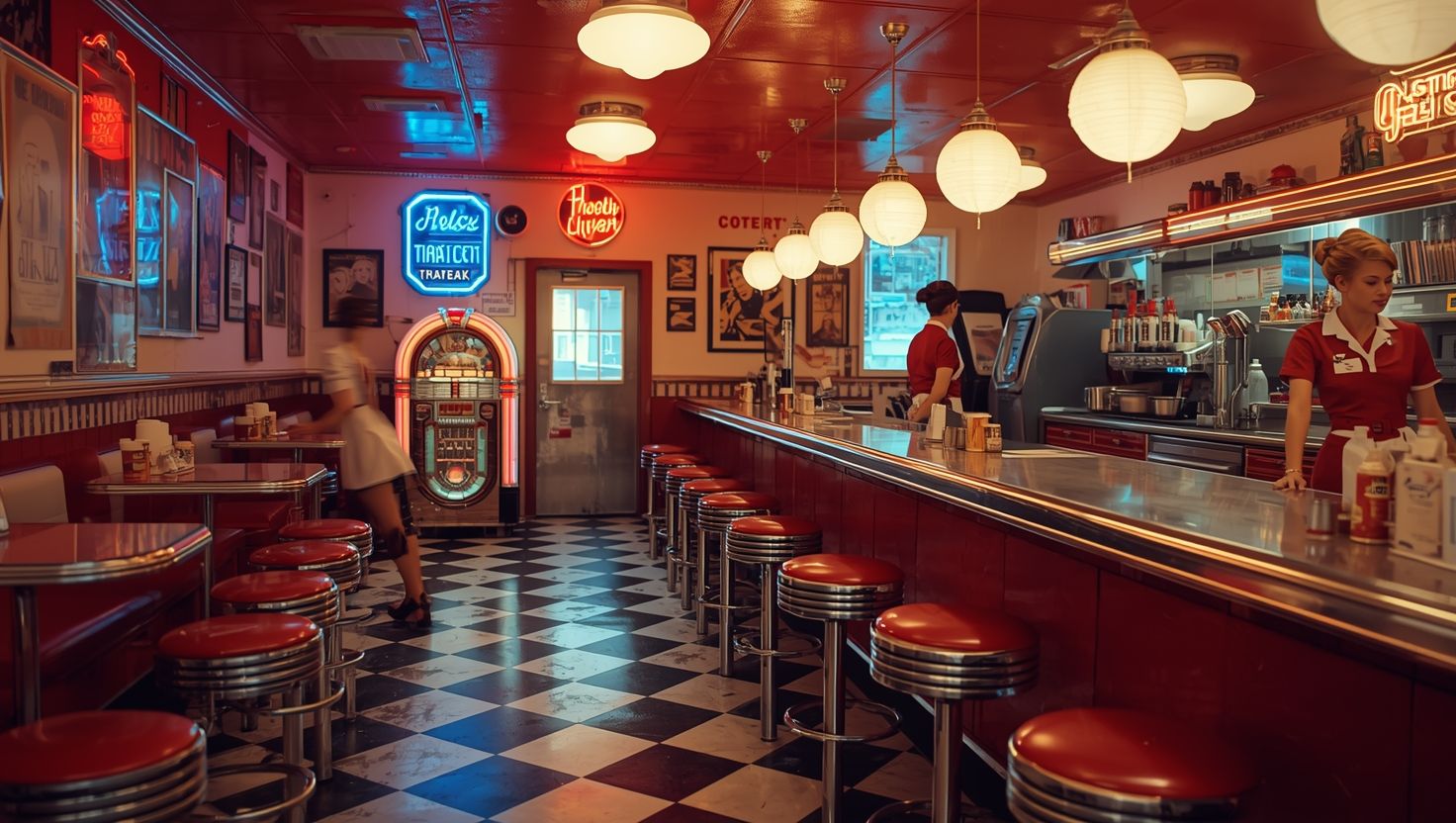 Leonardo Lucid Origin - Retro Diner