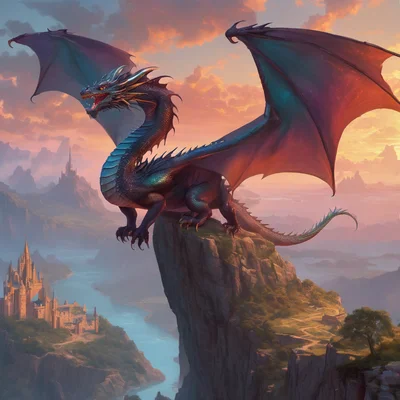 DreamShaper XL Alpha 2 - Fantasy Dragon