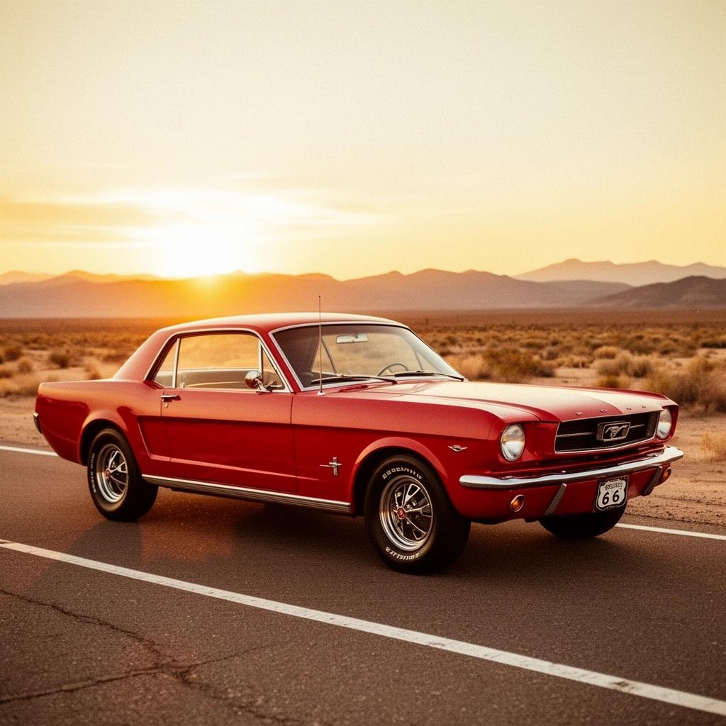 FLUX 2 Dev - Vintage Car