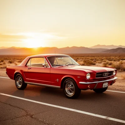 FLUX 2 Dev - Vintage Car