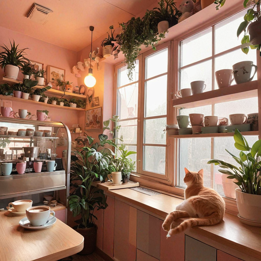 Husly Realism XL v2 - Cozy Anime Cafe