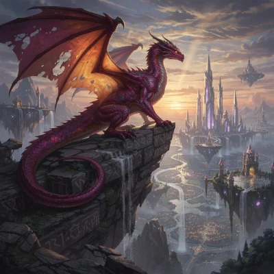 FLUX 2 Pro - Fantasy Dragon