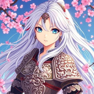 FLUX Schnell - Anime Warrior