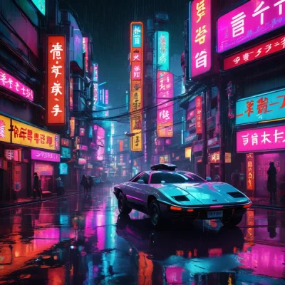 Juggernaut XL v9 - Cyberpunk City