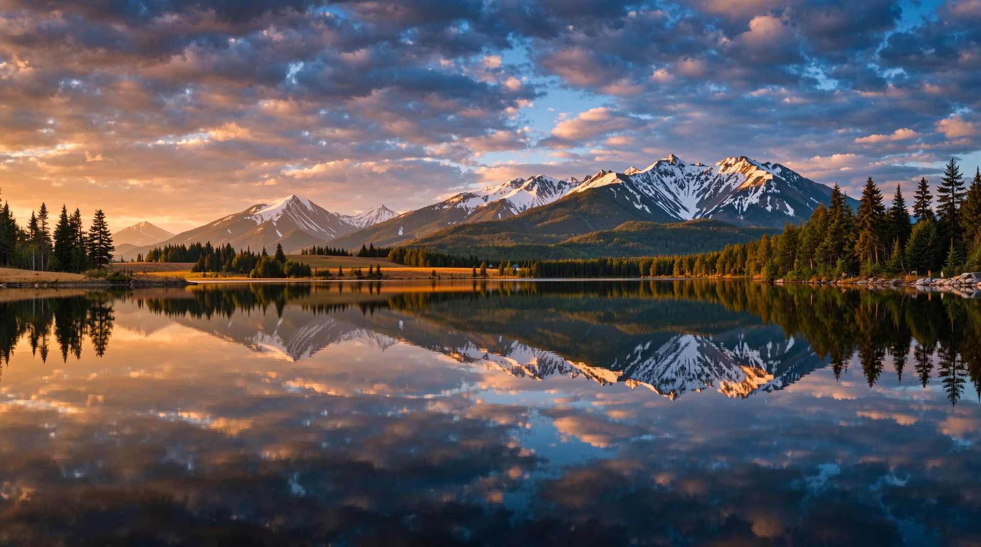 Wan 2.2 Image - Mountain Lake Sunrise