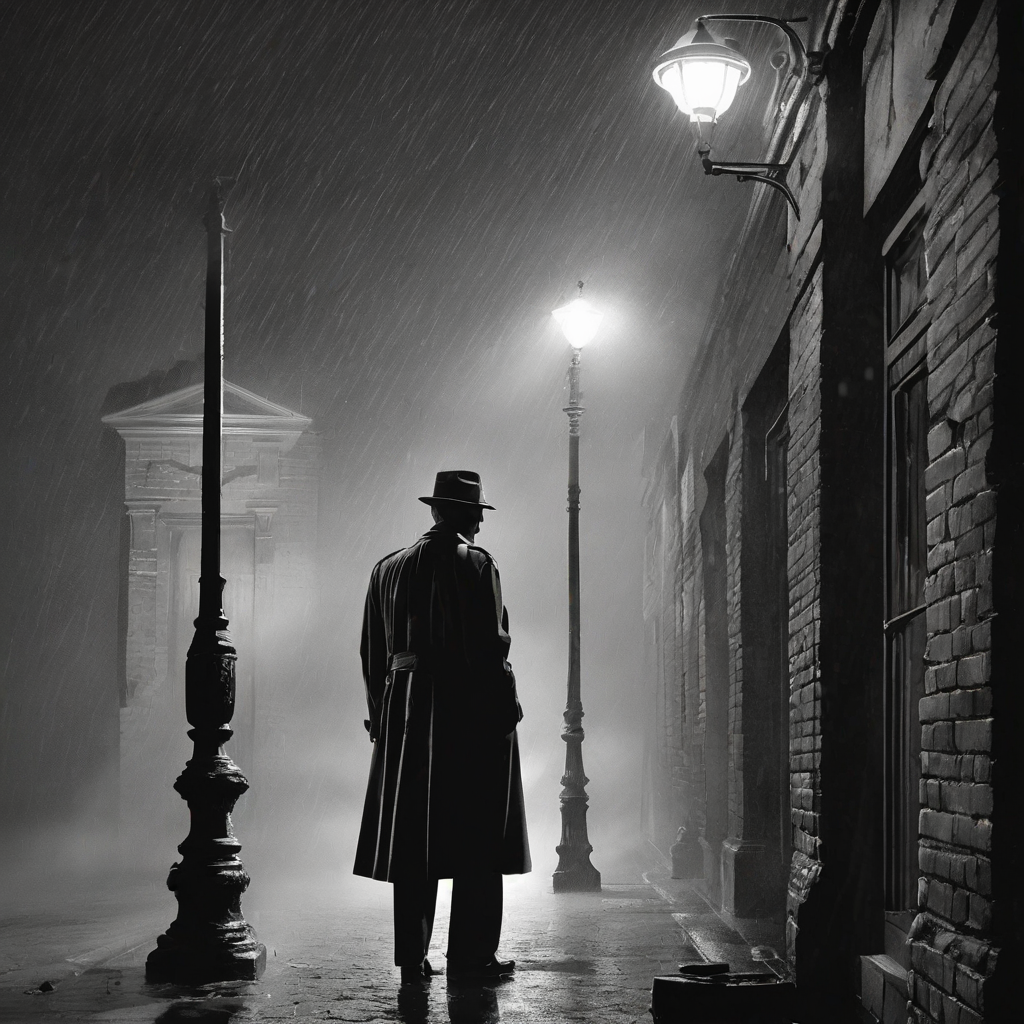 DreamShaper XL Alpha 2 - Noir Detective