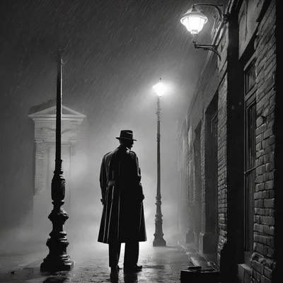 DreamShaper XL Alpha 2 - Noir Detective