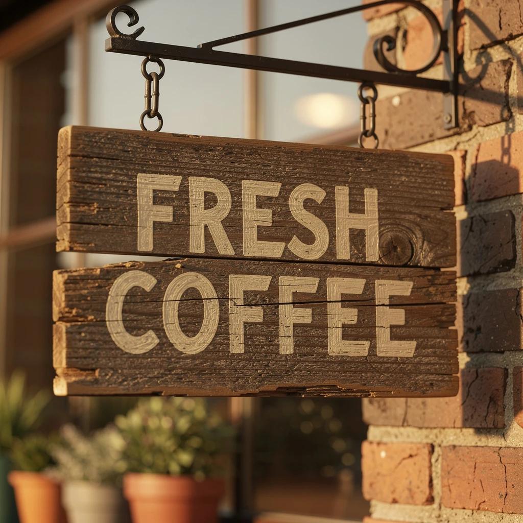 FLUX 2 Pro - Coffee Shop Sign