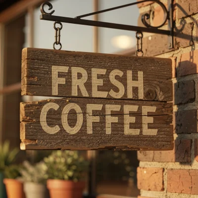 FLUX 2 Pro - Coffee Shop Sign