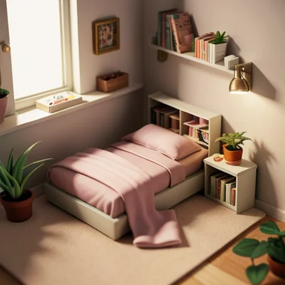 CyberRealistic v9.0 - Isometric Room