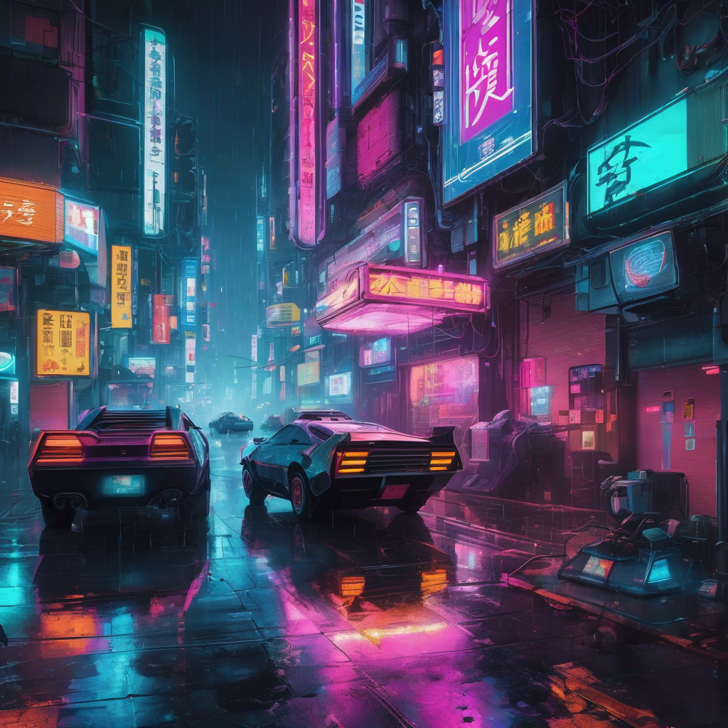 DreamShaper XL Alpha 2 - Cyberpunk City