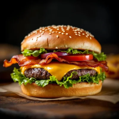 FLUX 1.1 Pro - Gourmet Burger