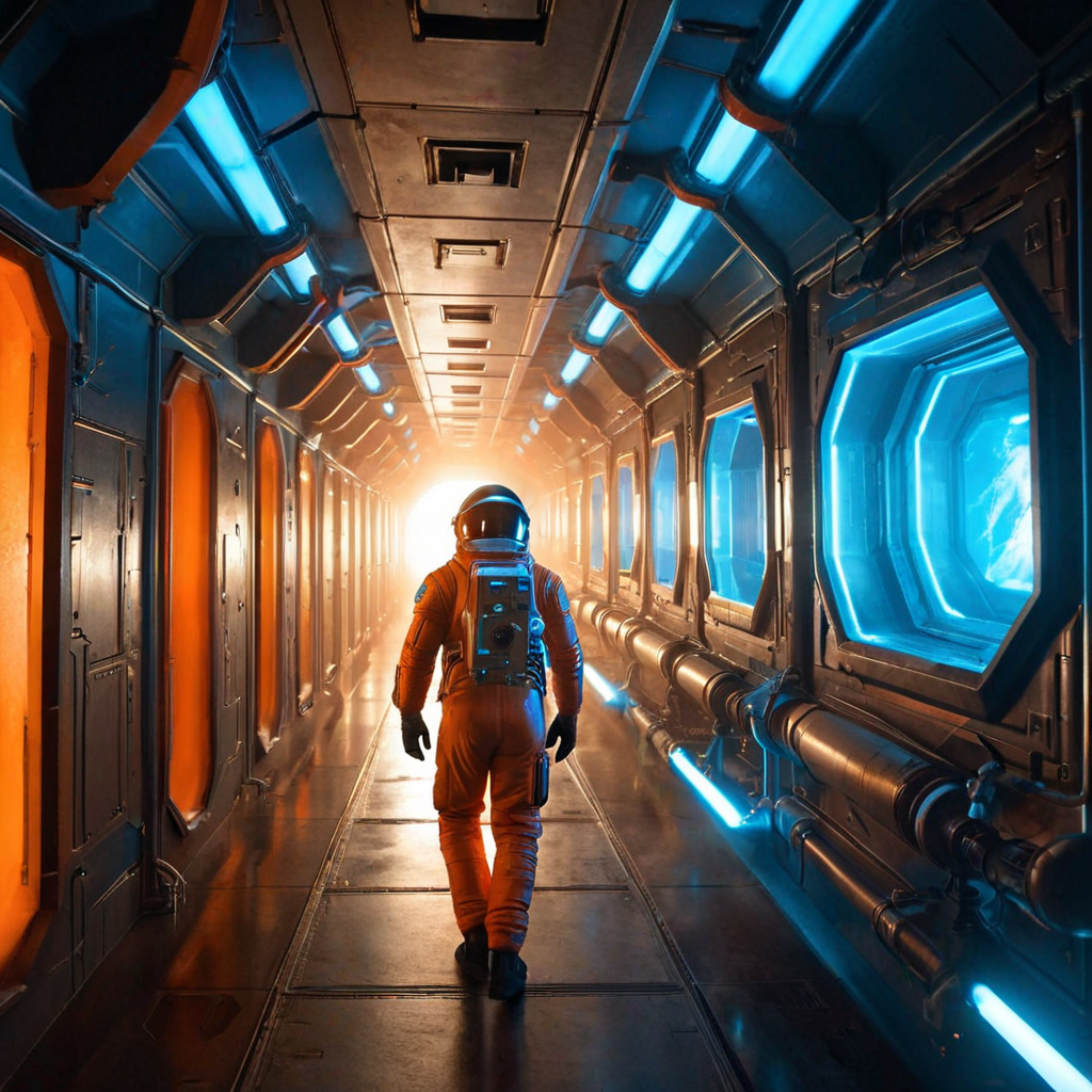 EpicRealism XL Crystal Clear - Sci-Fi Corridor