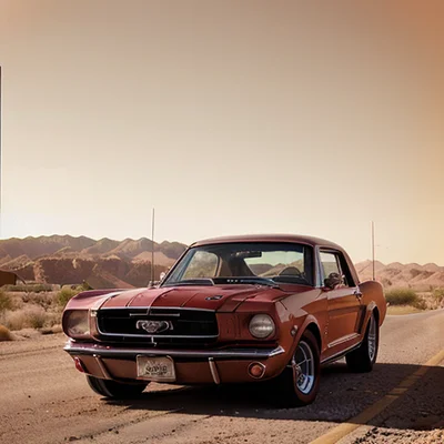 Epic Realism Natural Sin - Vintage Car