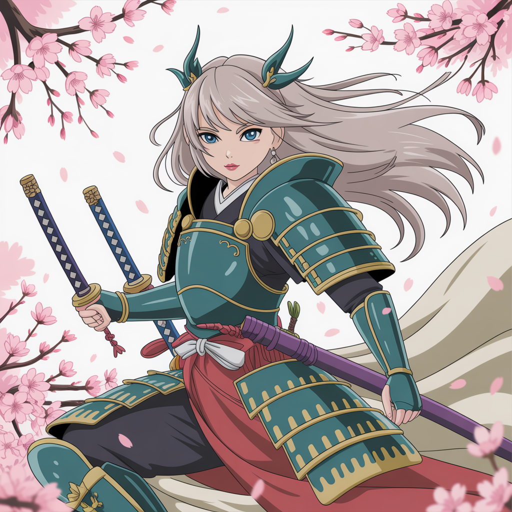 Ideogram v3 - Anime Warrior