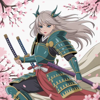 Ideogram v3 - Anime Warrior