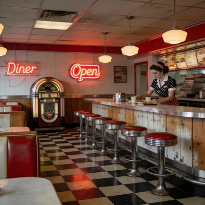 Seedream 4.5 - Retro Diner