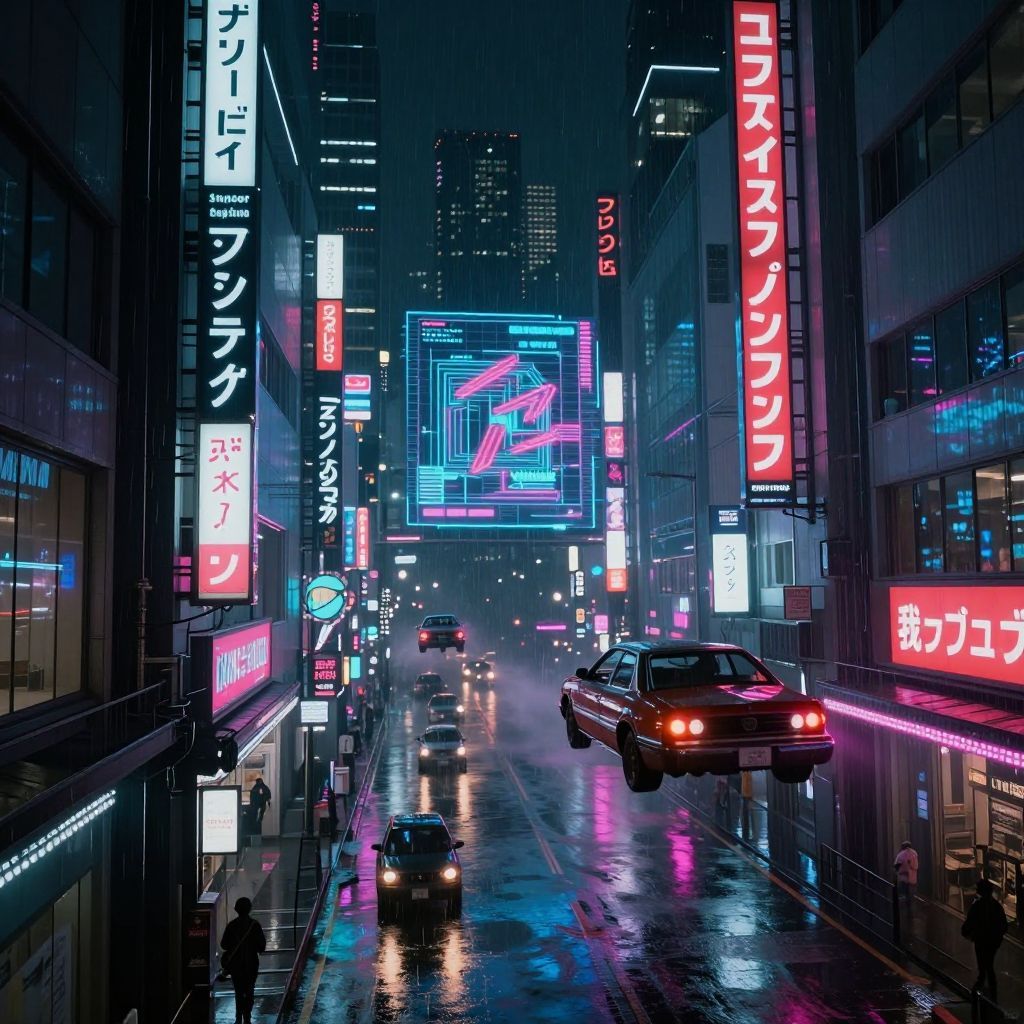 Z-Image Turbo - Cyberpunk City