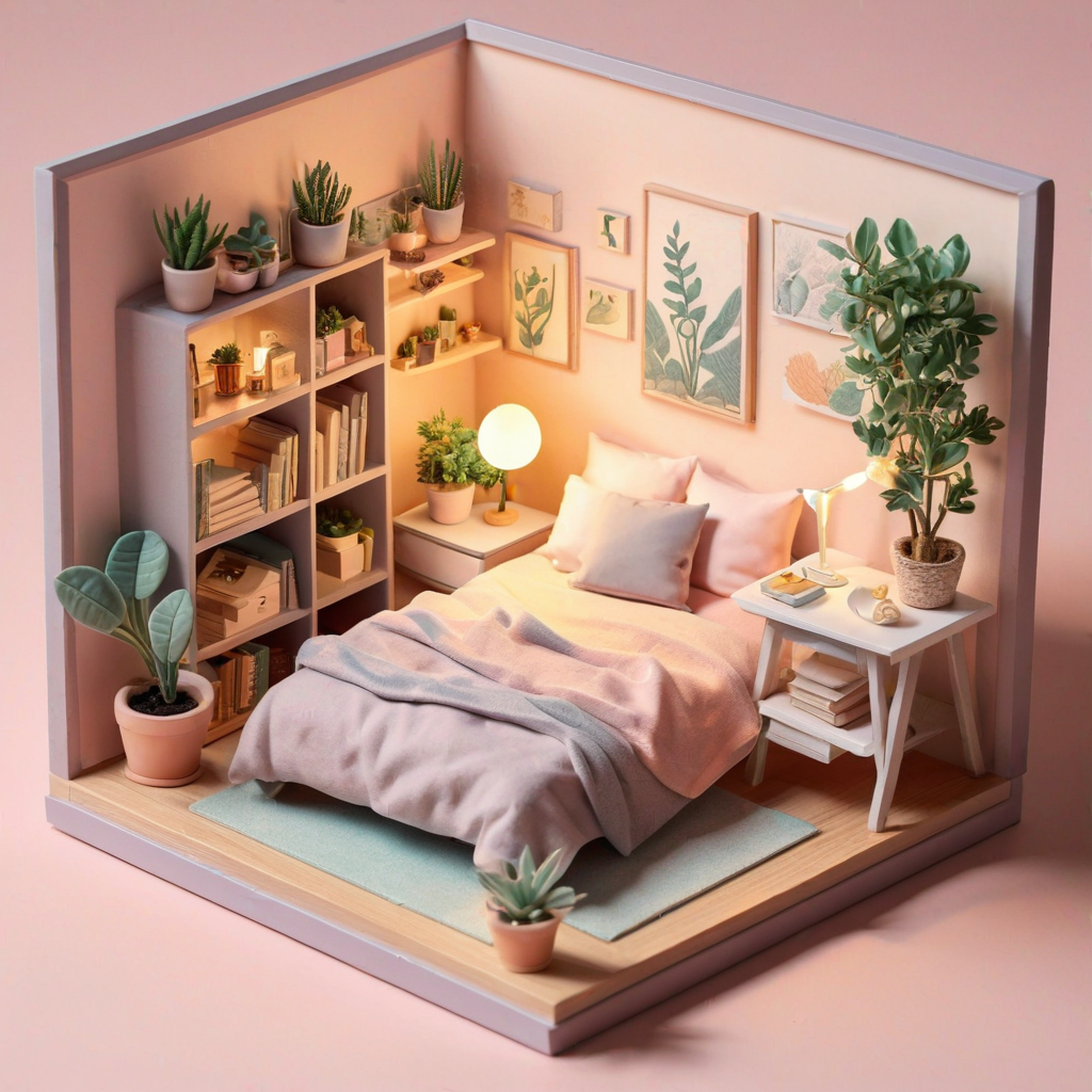 RealVisXL V5.0 - Isometric Room