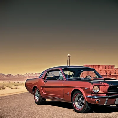 DreamShaper 8 - Vintage Car