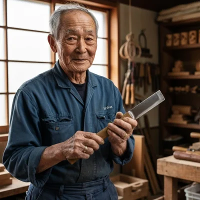 Google Imagen 4 Fast - Elderly Craftsman