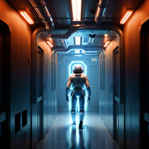 CyberRealistic v9.0 - Sci-Fi Corridor